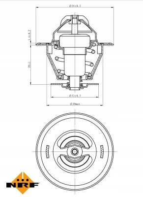 THERMOSTAT 725161 NRF