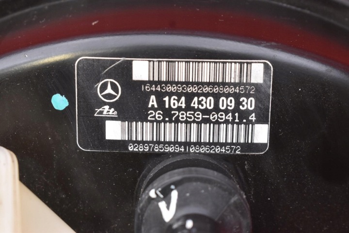 SERVO POMPE DE FREIN EUROPE A1644300930 MERCEDES ML W164 3.0 CDI 224 KM 05-08