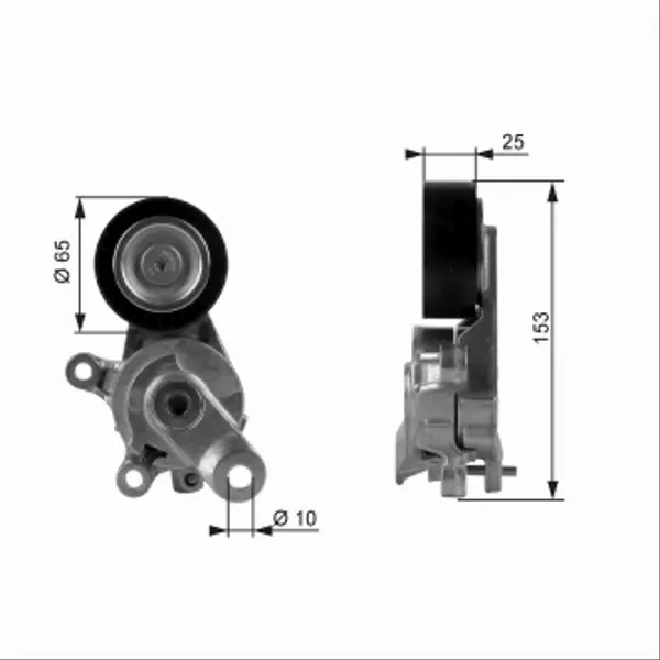 GATES T38209 TENDEUR COURROIE CUNÉIFORME POLYWEDGE
