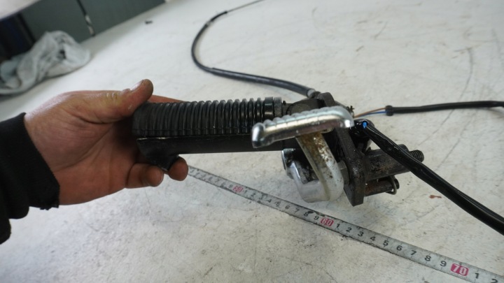KAWASAKI VULCAN EN 500 SET PODNOZEK LEVIER DROIT