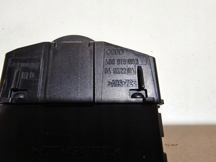 4B0919093A RÉGLAGE ÉCLAIRAGE AUDI A6 C5