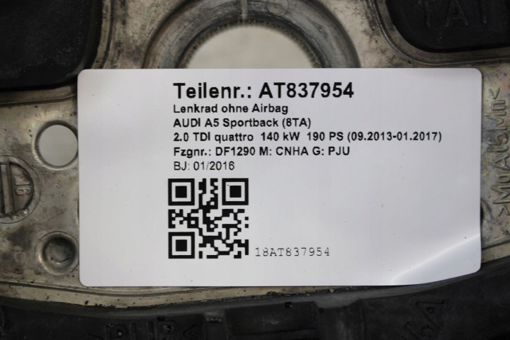 AUDI A4 A5 Q5 VOLANT 8K0419091BN MULTI CUIR NOIRE 8K0419091 8K0 419 0