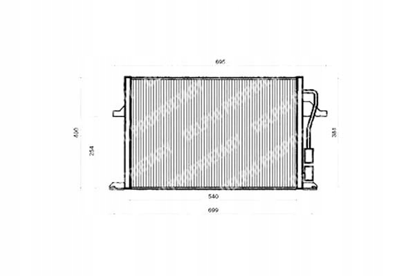 RADIATEUR KLIM.FORD MONDEO II 1.8 00-