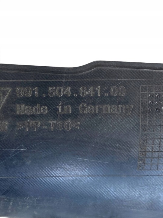 PORSCHE 911 991 2013 PANNEAU WYKONCZENIOWY GARDE-BOUE 99150464100