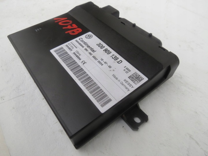 PORSCHE MODULE CONTRÔLEUR CONFORT 7L5937049AA EUROPE