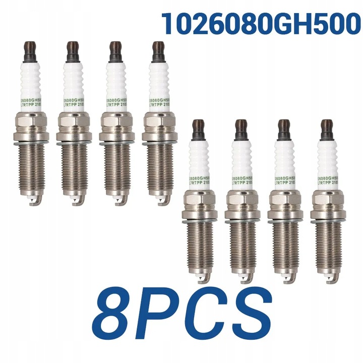 6912724828072 2-8PCS Torch Spark Plug 1026080GH500 Iridium Candel for ...