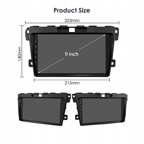 RADIO GPS ANDROID MAZDA CX-7 2007-2015 SIM 4/32GB 