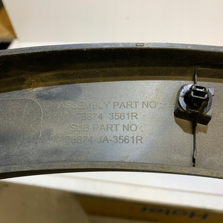 RENAULT ARKANA MOULURE ARRIÈRE ARRIÈRE DROITE REVÊTEMENT GARDE-BOUE 788743561R