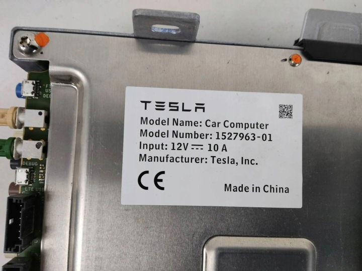 TESLA MODÈLE 3 2017 CONTRÔLEUR MODULE ECU