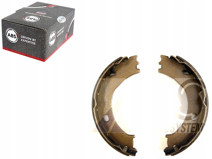 BRAKE SHOES BRAKE HUMMER H2 02- A.B.S. 