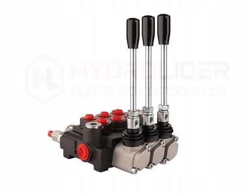 DISTRIBUIDOR HIDRÁULICO 3 SEKCYJNY 10L 3P40 + PRZYLACZA 16/14 HYDROLIDER 