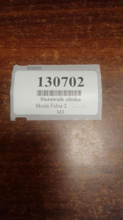 SKODA FABIA II 1.4 TDI CONTRÔLEUR MOTEUR 0281012318