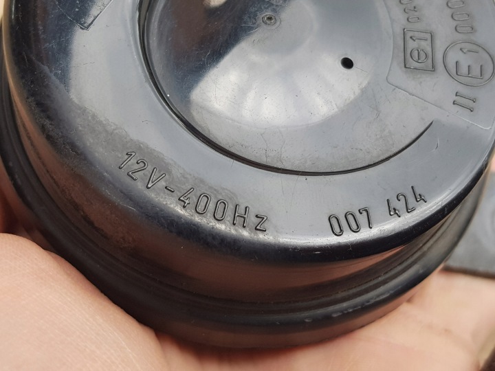 KLAXON SIGNAL SONORE AUDI A2 ORIGINAL HELLA 8Z0951221B FONCTIONNEL