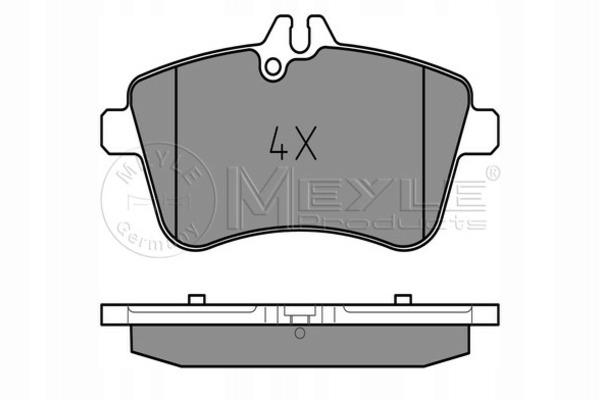 KIT ENSEMBLE PLAQUETTES FREINS [MEYLE]