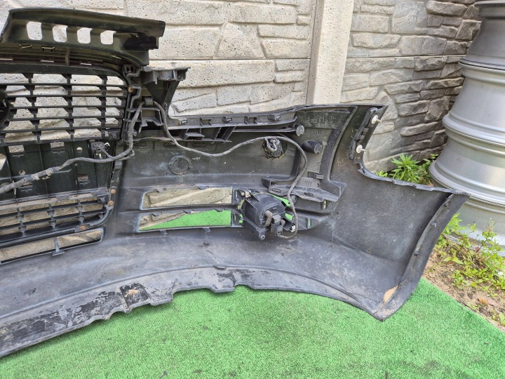 ZDERZAK+GRILL AVANT AUDI A4 8W0 S-LINE 15-19 AVANT OE
