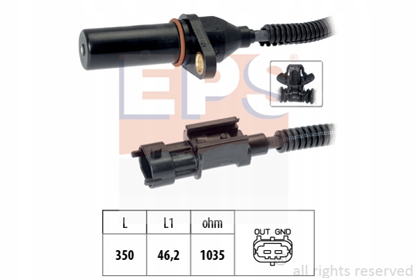 SENSOR POSICIÓN DE EJE KORB. 1-953-571 EPS 