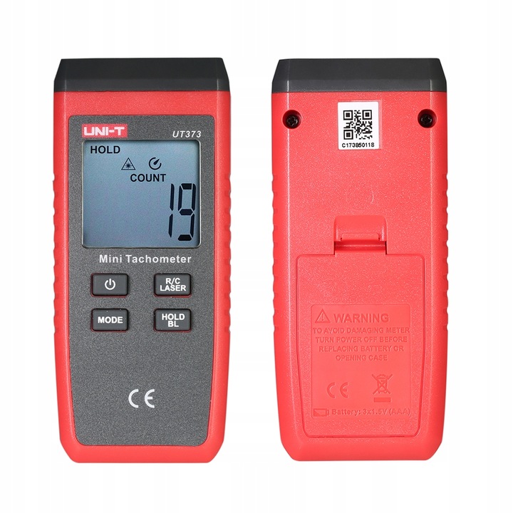 UNI-T UT373 MANUAL LCD DIGITAL CUENTAVUELTAS PREDKOS 