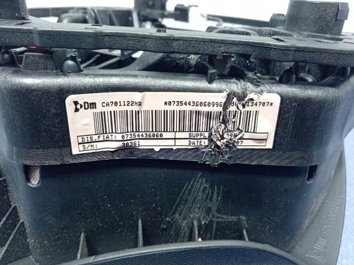 FIAT LINEA AIRBAG CONDUCTEUR 07354436060