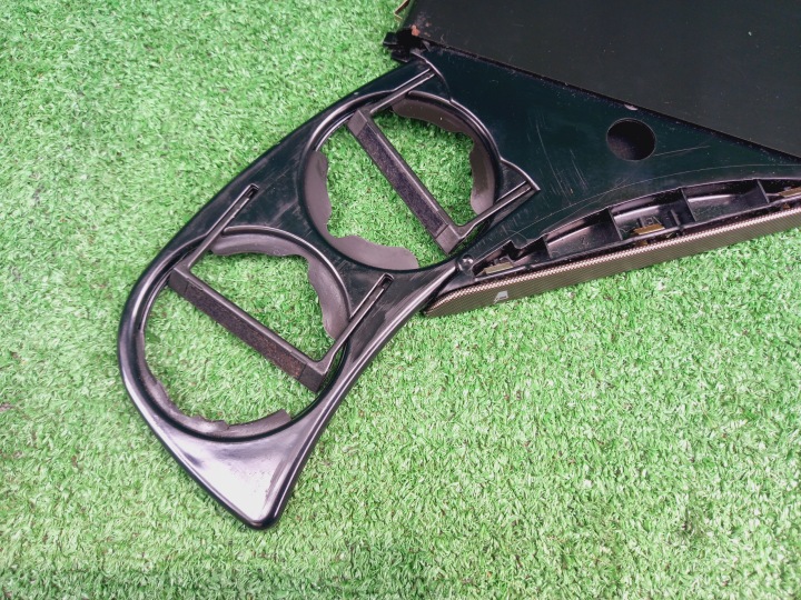 VW PASSAT B5 POIGNÉE SUR BOISSONS GODET GODETS CUPHOLDER DÉCOR CARBONE 3B1858601A