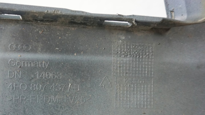 PARE-CHOCS AVANT AVANT AUDI A6 C6 4F0 4F S LINE S-LINE 04-08 2004- RONDELLES