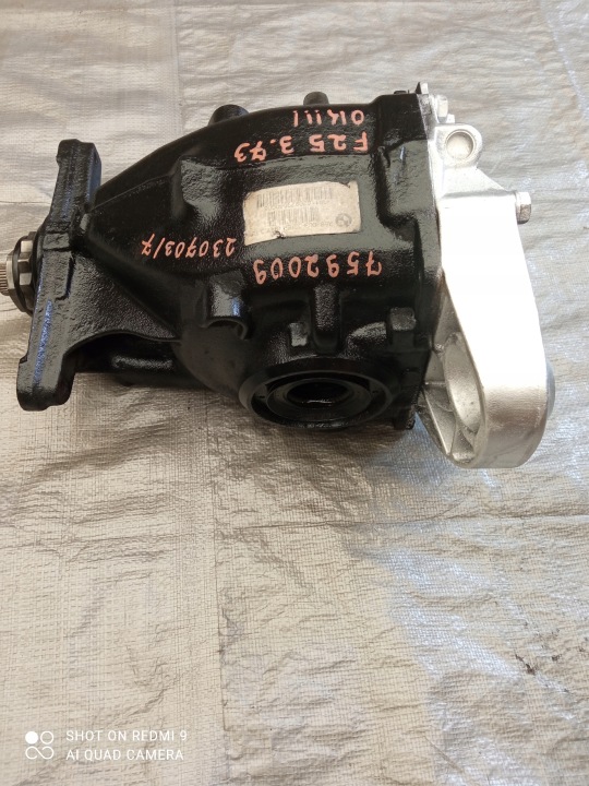 DIFFÉRENTIEL ARRIÈRE BMW F25 3.73