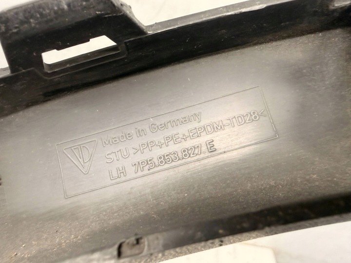 PORSCHE CAYENNE (92A) 7P5853827E GAUCHE CÔTÉ BAGUETTES SEUIL REVÊTEMENTS