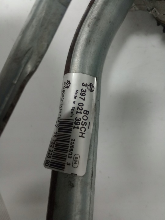 PEUGEOT 208 2012 MÉCANISME PETIT MOTEUR ESSUIE-GLACES AVANT 3397021391 EUROPE