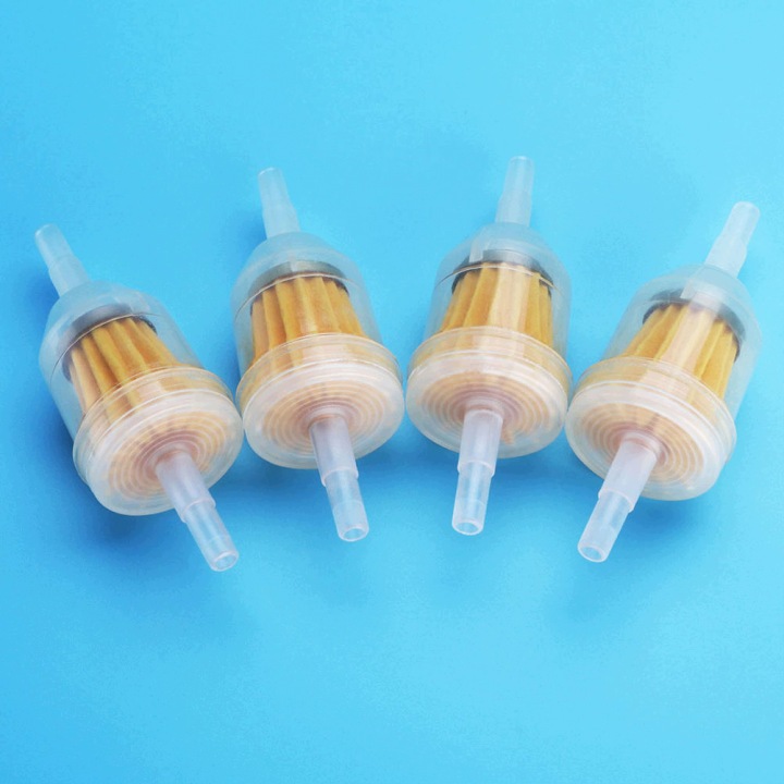 5 PIÈCES FILTRES CARBURANTS VERS MOTOCYCLETTES LÉGER PLASTIQUE STABILNE DROITE