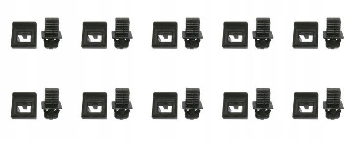 5X CLIPS PLASTIQUE VW SHARAN 1996-2010