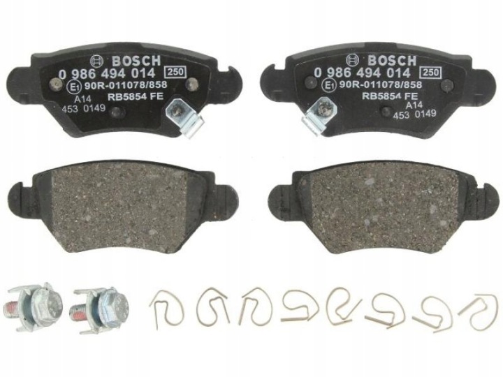 PLAQUETTES FREIN BOSCH 0986494014 23258.16.9