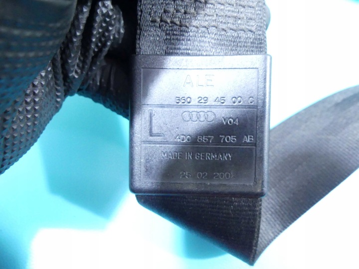CEINTURE DE SÉCURITÉ AVANT GAUCHE CONDUCTEUR AGRAFE AUDI A8 D2 EUROPE