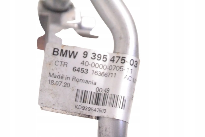 BMW 3 G20 G21 2020 TUYAU FIL CLIMATISATION A/C