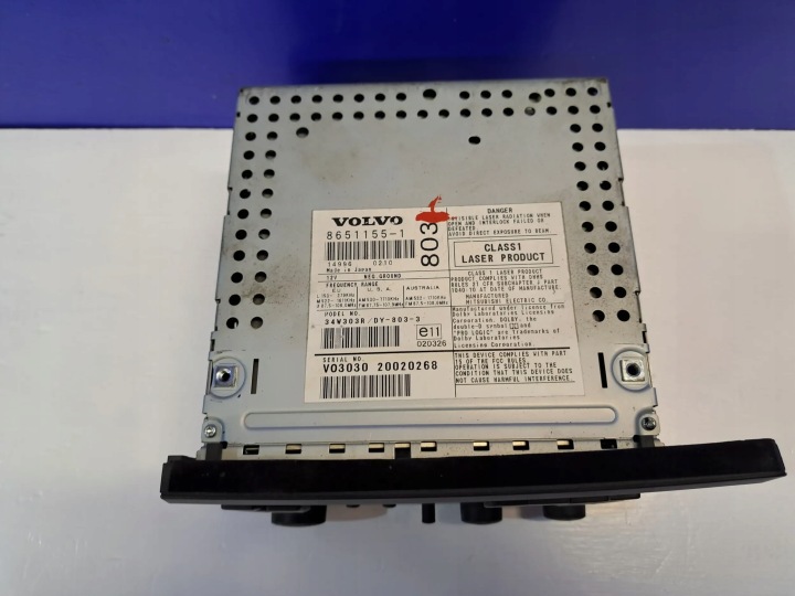 VOLVO V70 2004 RADIOODTWARZACZE