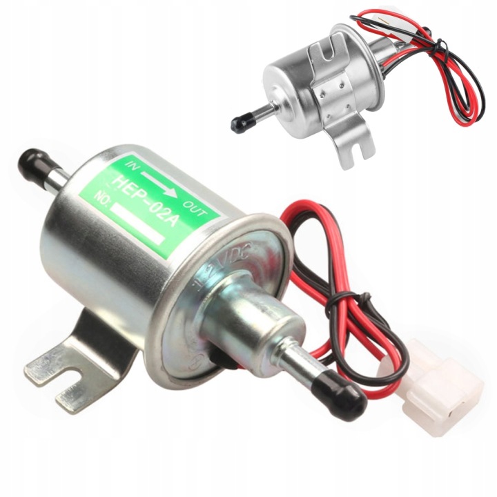 POMPE POMPE ÉLECTRIQUE PRZEPLYWOWA VERS CARBURANTS LODZI AUTOMOBILES 12V HEP-02A