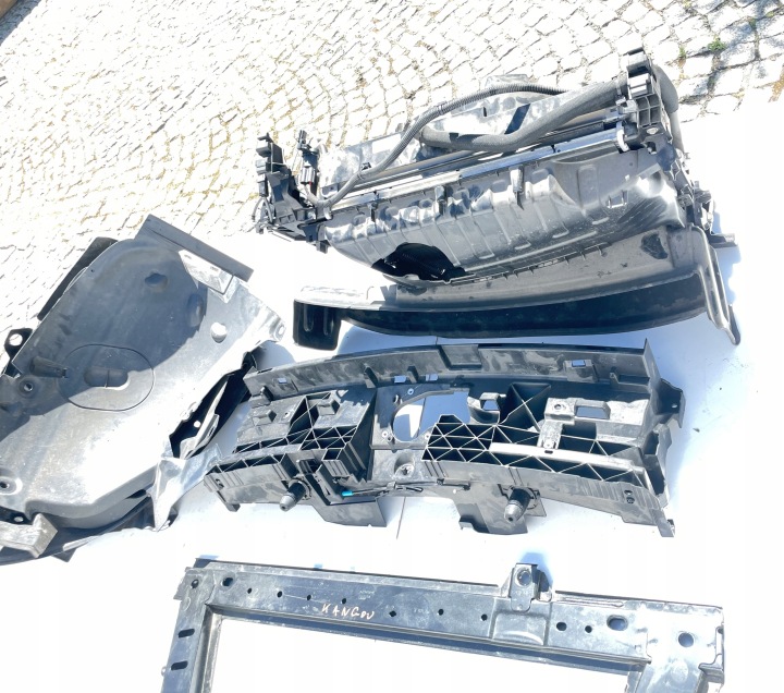 PARE-CHOCS RADIATEURS CAPOT PHARES PASSAGE DE ROUE COURROIE AVANT RENAULT KANGOO II AVEC LIFT