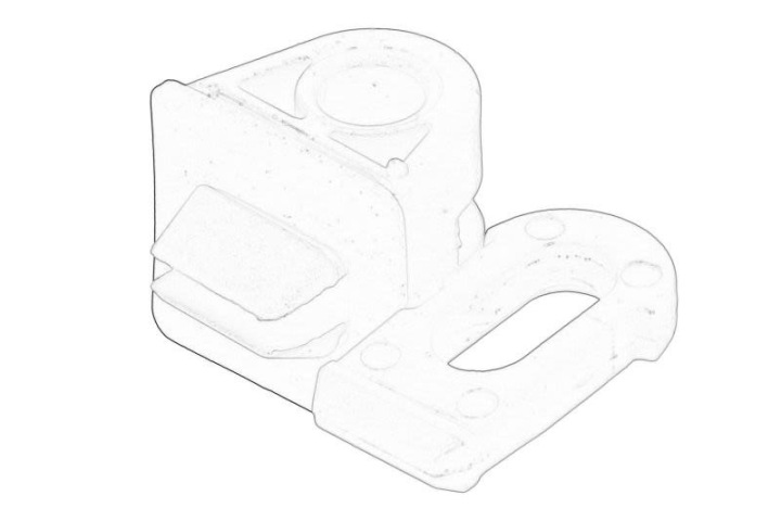 CLIPS SUPPORT CAPOTS DUCATO JUMPER 1356166080 OE