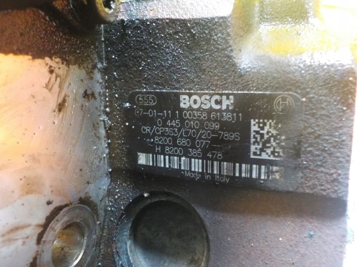 VIVARO TRAFIC PRIMASTAR 2.0 DCI 09R 90KM M9R780 POMPE INJECTION 0445010099