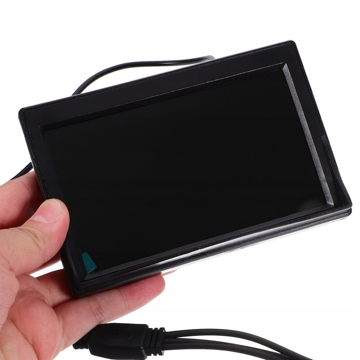 CÁMARA RETROVISOR ESPEJO COCHE MONITOR WIDOK CON PARTE TRASERA COCHE 