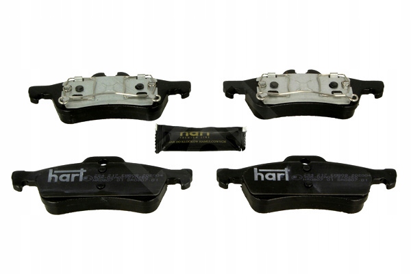 HART ZAPATAS DE FRENADO PARTE TRASERA ONE COOPER 01-06 