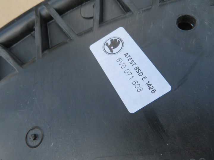 PROTECTION PLAQUE CHÂSSIS VW POLO V 6R0825902A -REMO