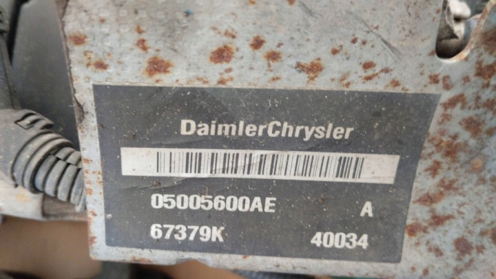 CHAUFFAGE DE STATIONNEMENT WEBASTO CHRYSLER VOYAGER IV 2.5 CRD