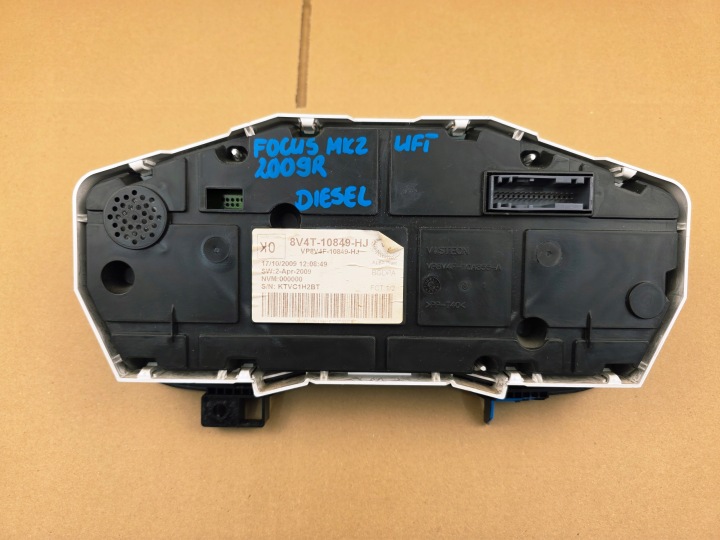 FOCUS MK2 LIFT C-MAX MK1 RESTYLAGE KUGA I COMPTEUR 2009 ANNÉE DIESEL USTAWIE KILOMÉTRAGE