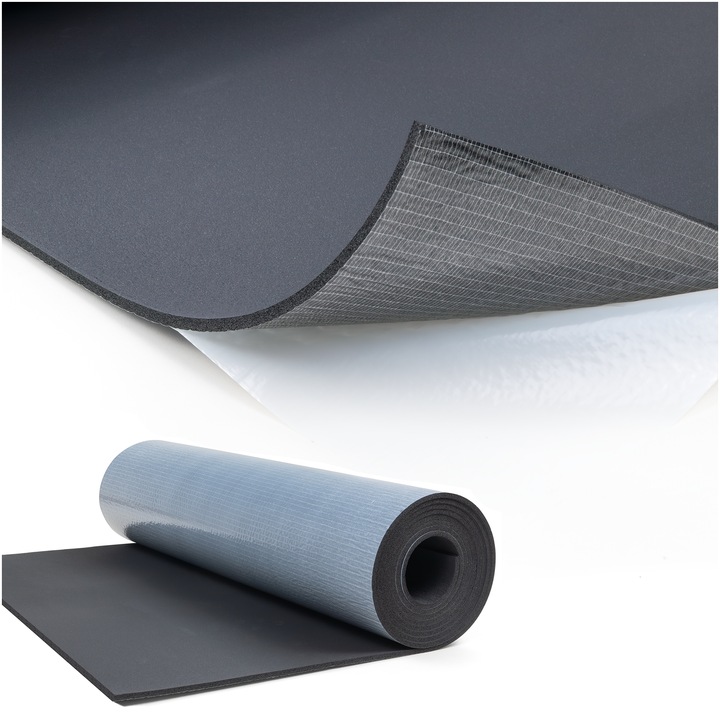 FOAM ACOUSTIC MAT COVER FROM GLUE 9MM RUBBER KAUCZUKOWA ISOLATION 