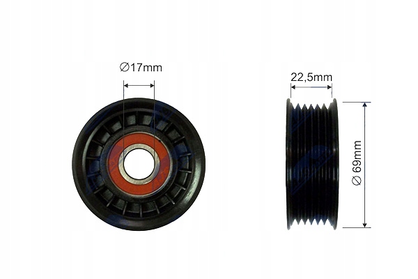 NTY ROLLO TENSOR CORREA KLINOWEGO MAZDA 3 6 CX-7 MX-5 3 1.8-2.5 