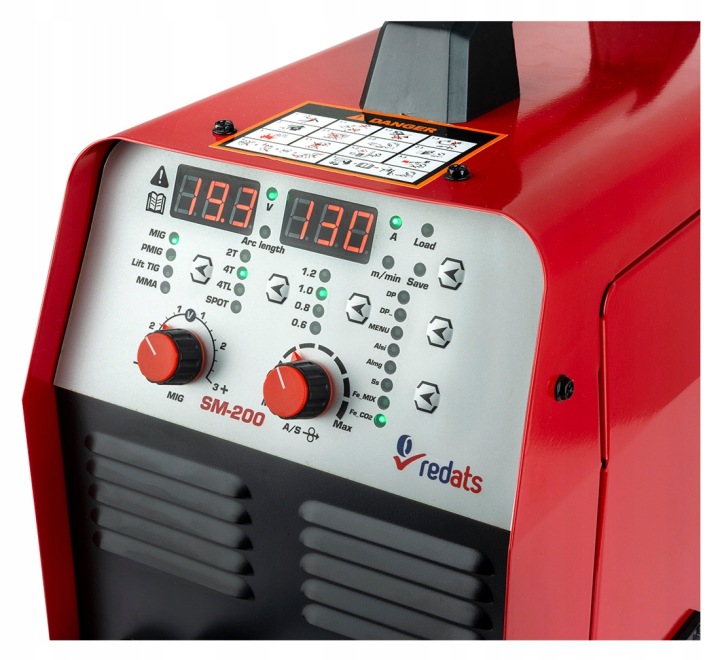 SPAWARKA REDATS SM-200 INWERTOROWA MIG MAG TIG MMA 200A