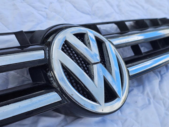CALANDRE CALANDRE GRILLE RADIATEUR EMBLÈME CHROME VW TOUAREG II 7P6853651A