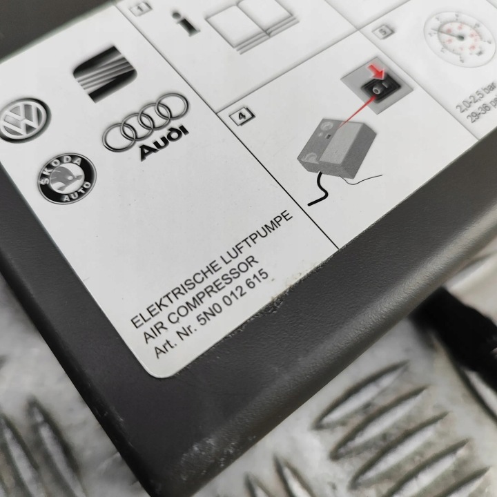 VOLKSWAGEN TIGUAN 2014 COMPRESSEUR VERS PNEUS
