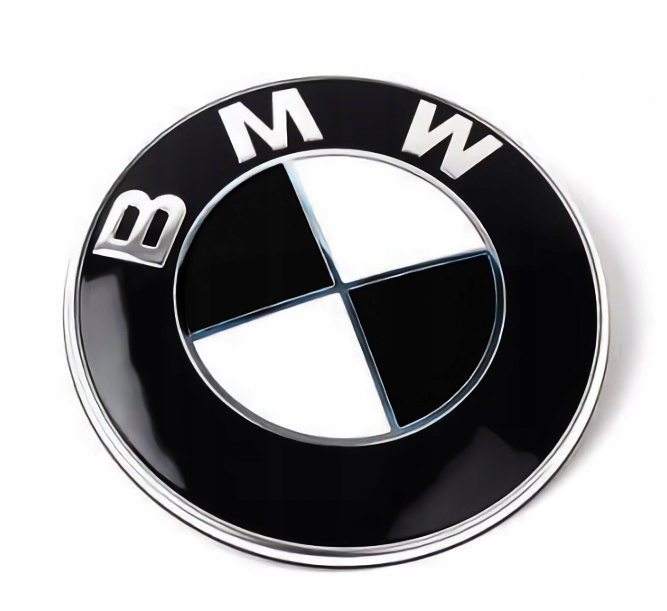 EMBLEMA INSIGNIA LOGOTIPO BMW NA CAPO 82MM 8132375 