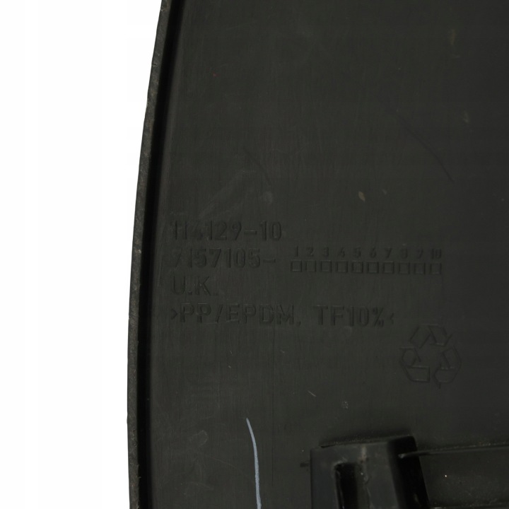 MINI R56 R57 R58 MOULURE GARDE-BOUE PASSAGE DE ROUE GAUCHE ARRIÈRE