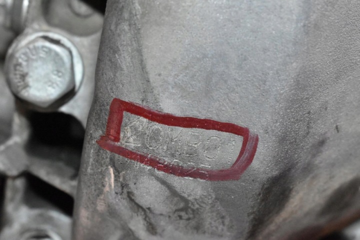 BOÎTE DE VITESSES 20MB01 PEUGEOT 307 1 I 2.0 HDI 01-05